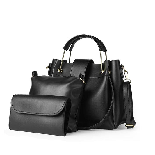 Fariro Set of 3 Premium Bags in Black - Fariro.com